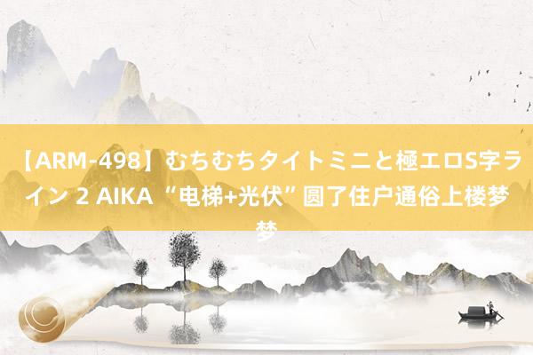 【ARM-498】むちむちタイトミニと極エロS字ライン 2 AIKA “电梯+光伏”圆了住户通俗上楼梦