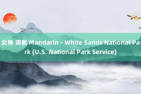 女神 调教 Mandarin - White Sands National Park (U.S. National Park Service)